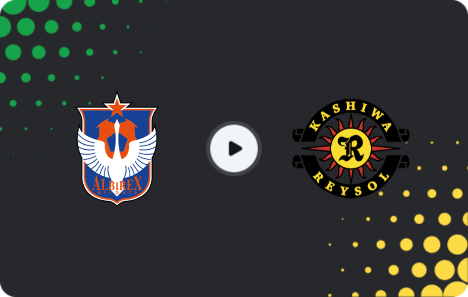 Where to watch Albirex Niigata — Kashiwa Reysol, J1 League, 30.11.2025