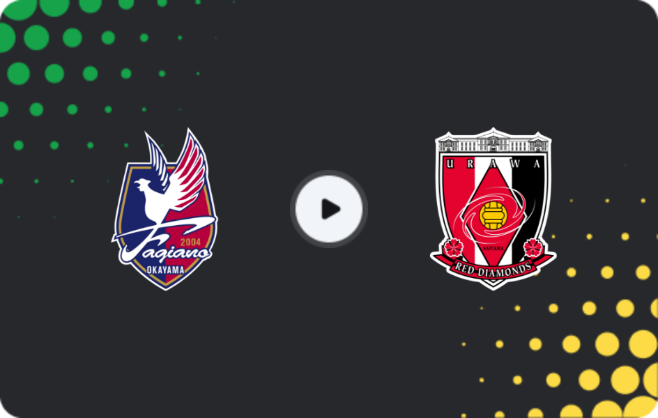 Where to watch Fagiano Okayama — Urawa Red Diamonds, J1 League, 30.11.2025