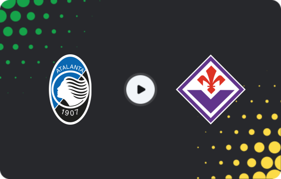 Where to watch Atalanta — Fiorentina, Serie A, 30.11.2025