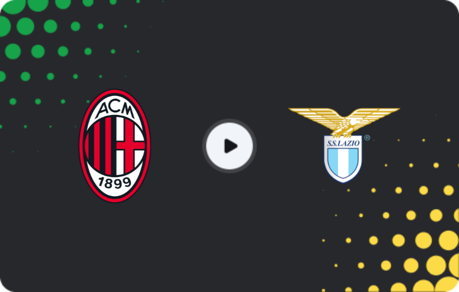 Where to watch Milan — Lazio, Serie A, 29.11.2025