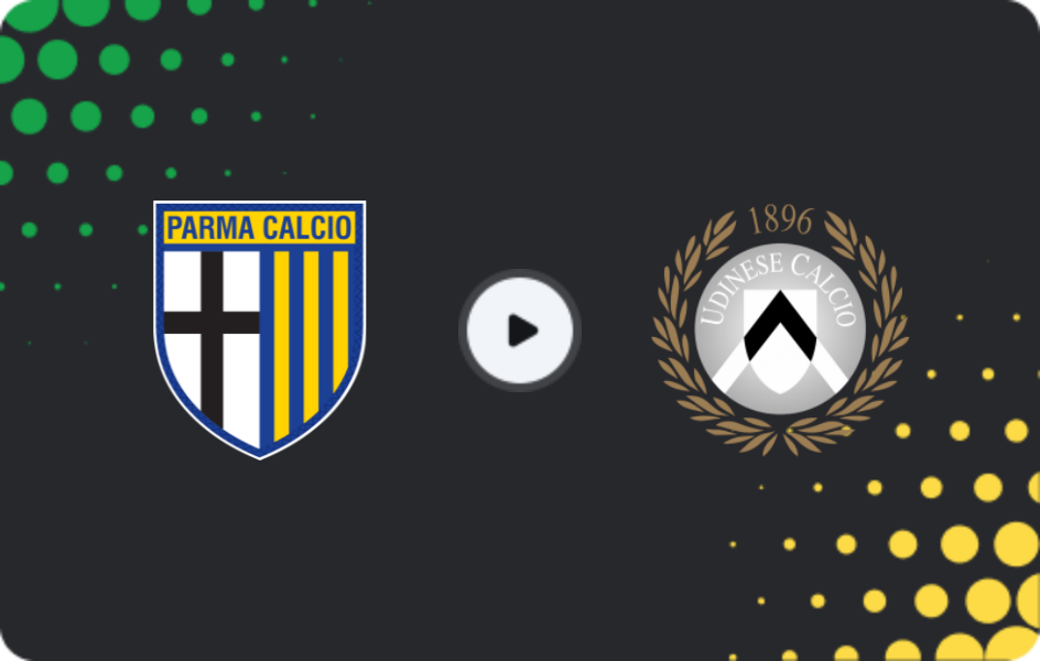 Where to watch Parma — Udinese, Serie A, 29.11.2025