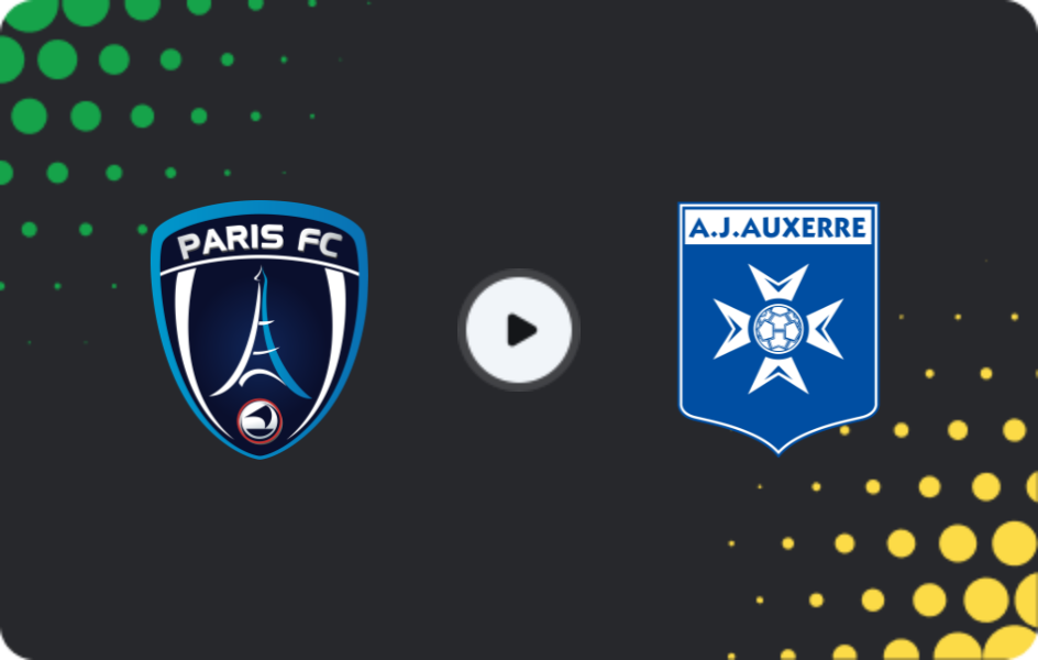 Where to watch Paris FC — Auxerre, Ligue 1, 29.11.2025