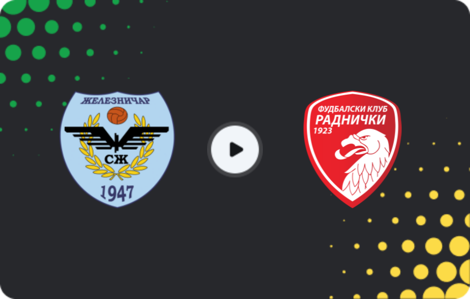 Where to watch Železničar Pančevo — Radnicki 1923, Super Liga, 29.11.2025