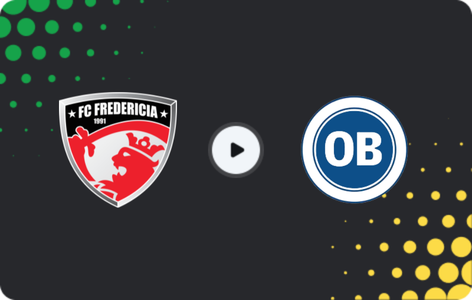 Where to watch Fredericia — Odense, Superliga, 05.12.2025