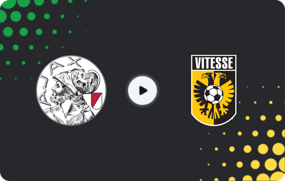 Where to watch Jong Ajax — Vitesse, Eerste Divisie, 01.12.2025