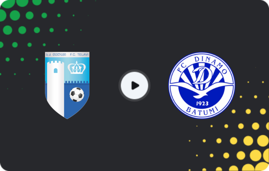 Where to watch Telavi — Dinamo Batumi, Erovnuli Liga, 26.11.2025