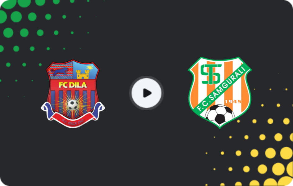 Where to watch Dila — Samgurali, Erovnuli Liga, 26.11.2025