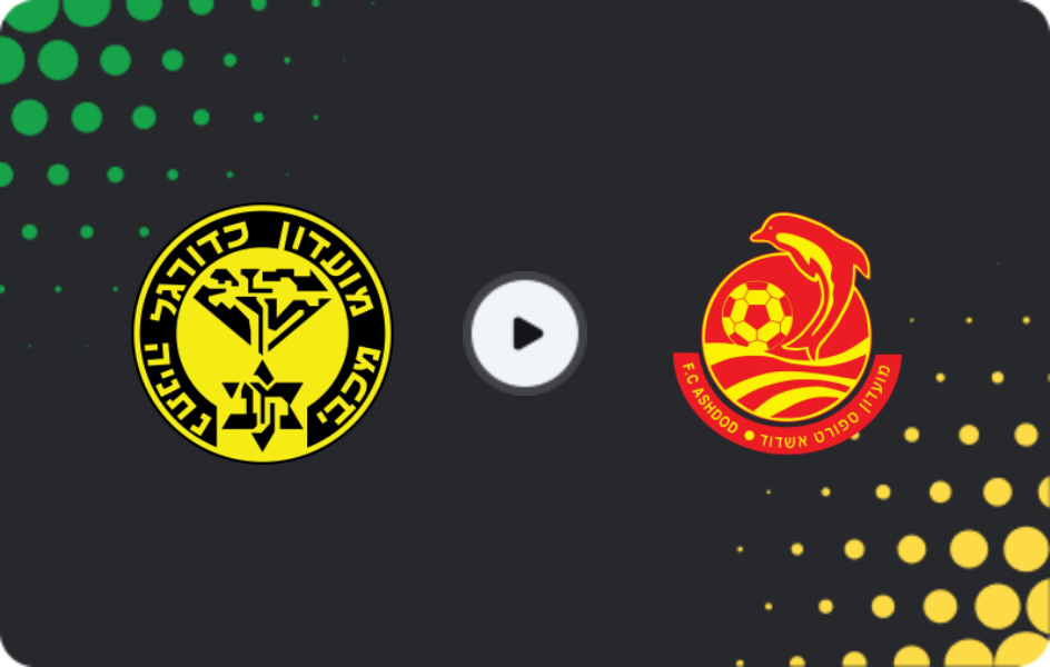 Where to watch Maccabi Netanya — Ashdod, Ligat Ha'al, 03.12.2025