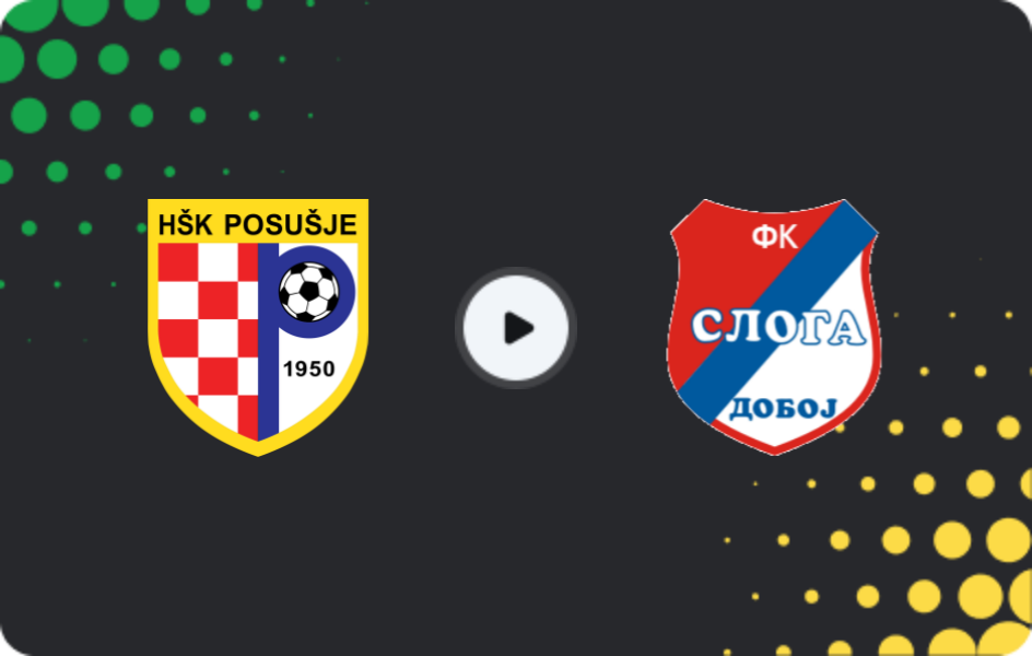 Where to watch Posušje — Sloga Doboj, Premijer Liga, 03.12.2025