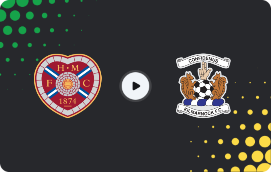Where to watch Hearts — Kilmarnock, Premiership, 03.12.2025