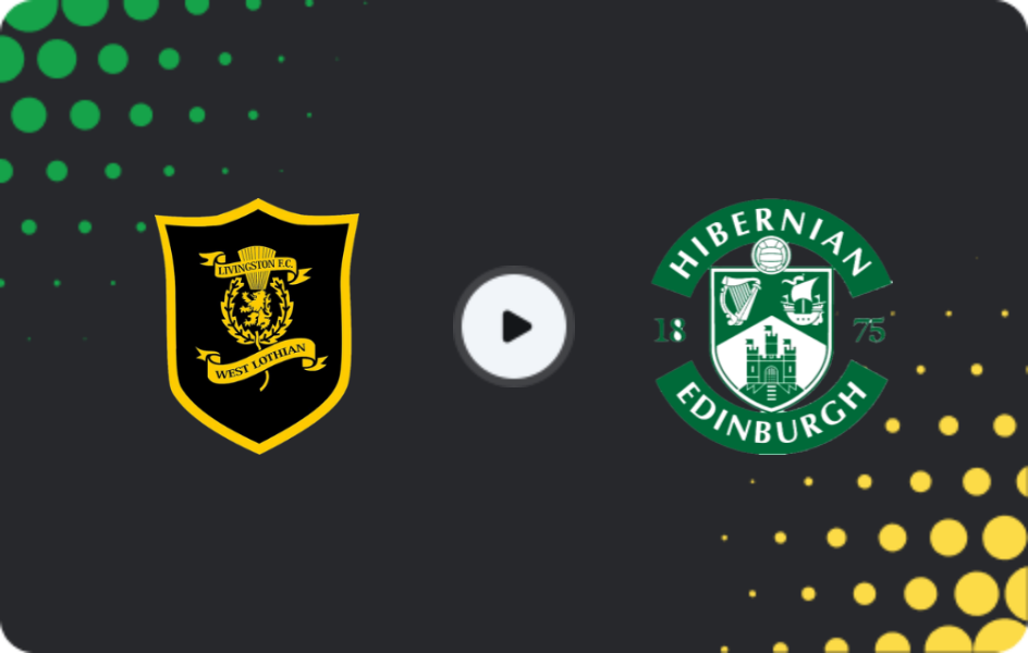 Where to watch Livingston — Hibernian, Premiership, 01.11.2025