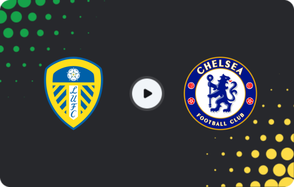 Where to watch Leeds — Chelsea, Premier League, 03.12.2025