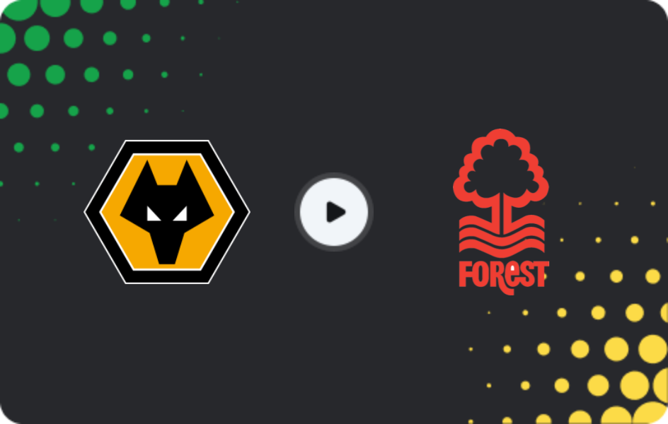 Where to watch Wolverhampton — Nottingham Forest, Premier League, 03.12.2025