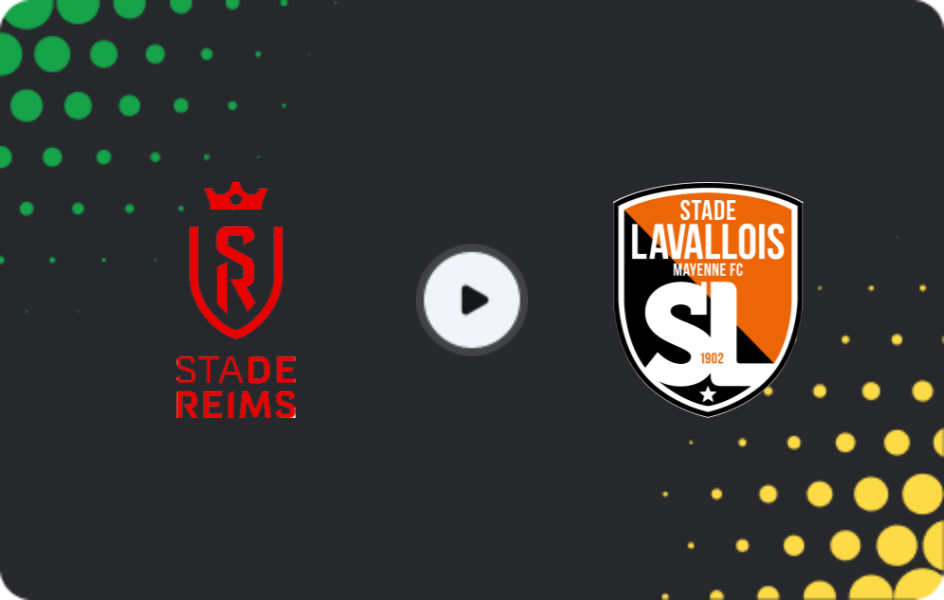 Where to watch Reims — Laval, Ligue 2, 08.12.2025