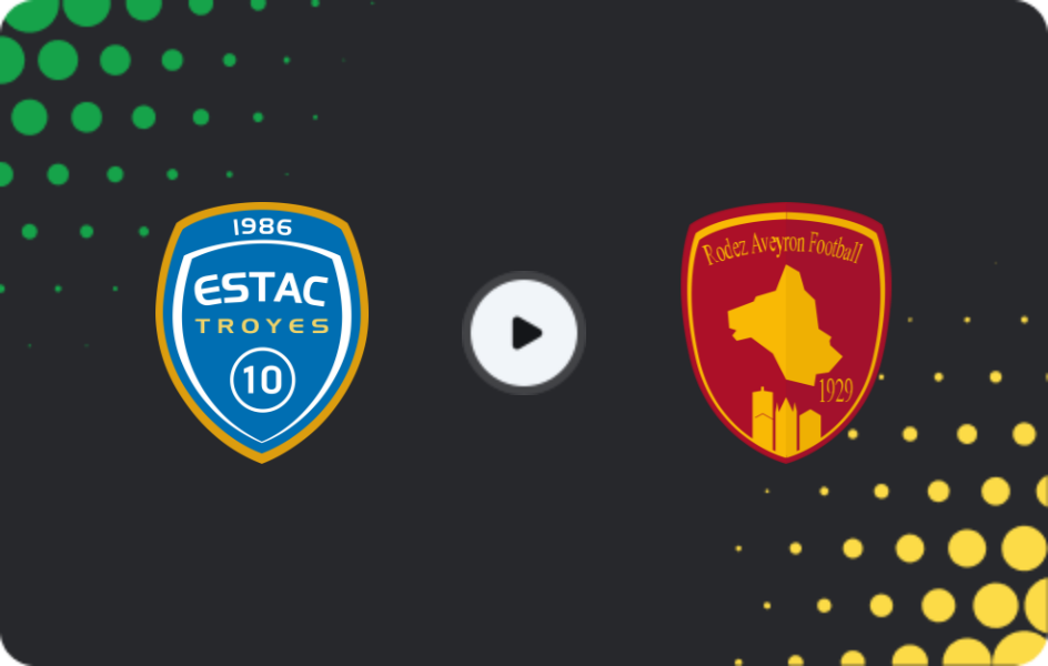 Where to watch Troyes — Rodez, Ligue 2, 06.12.2025