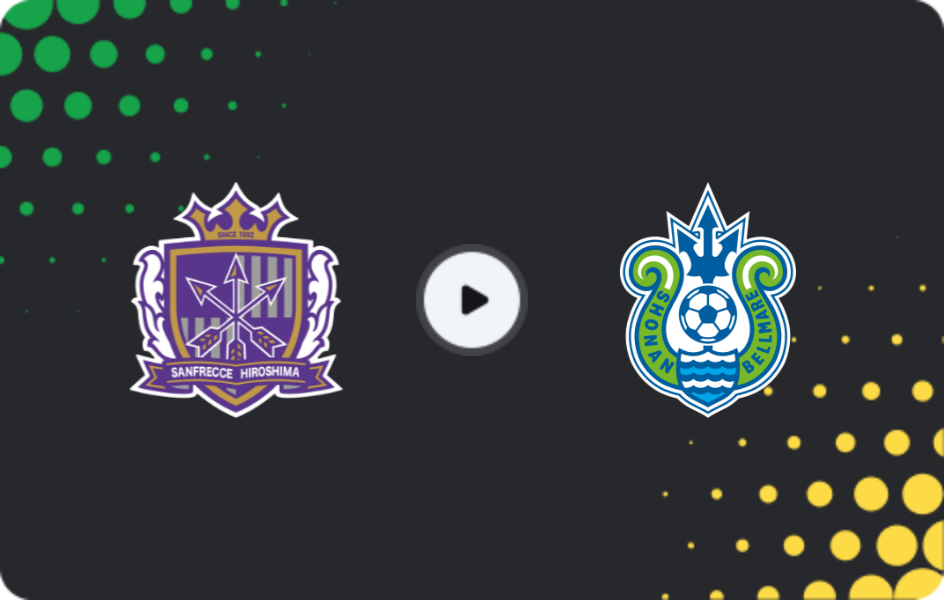 Where to watch Sanfrecce Hiroshima — Shonan Bellmare, J1 League, 06.12.2025