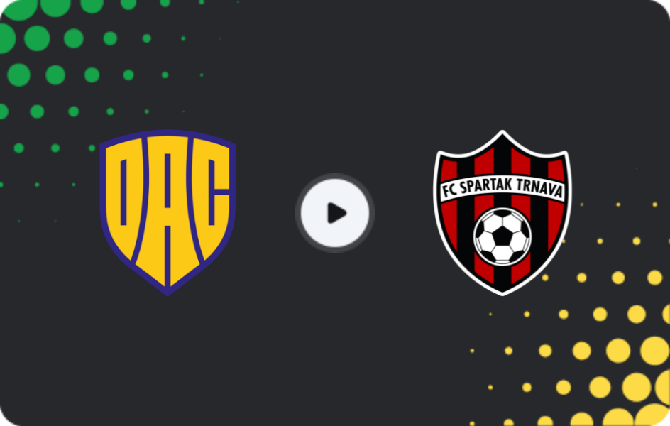 Where to watch DAC 1904 — Spartak Trnava, Super Liga, 07.12.2025