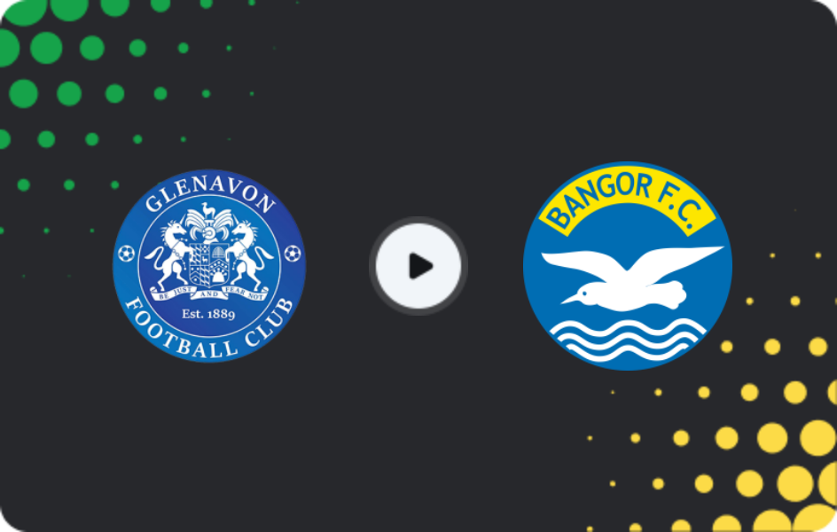 Where to watch Glenavon FC — Bangor, Premiership, 06.12.2025