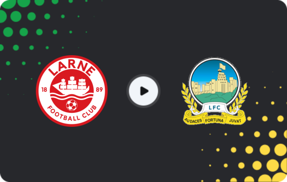 Where to watch Larne — Linfield, Premiership, 05.12.2025