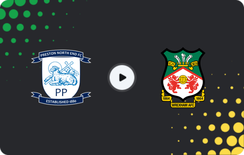 Where to watch Preston — Wrexham, Championship, 06.12.2025