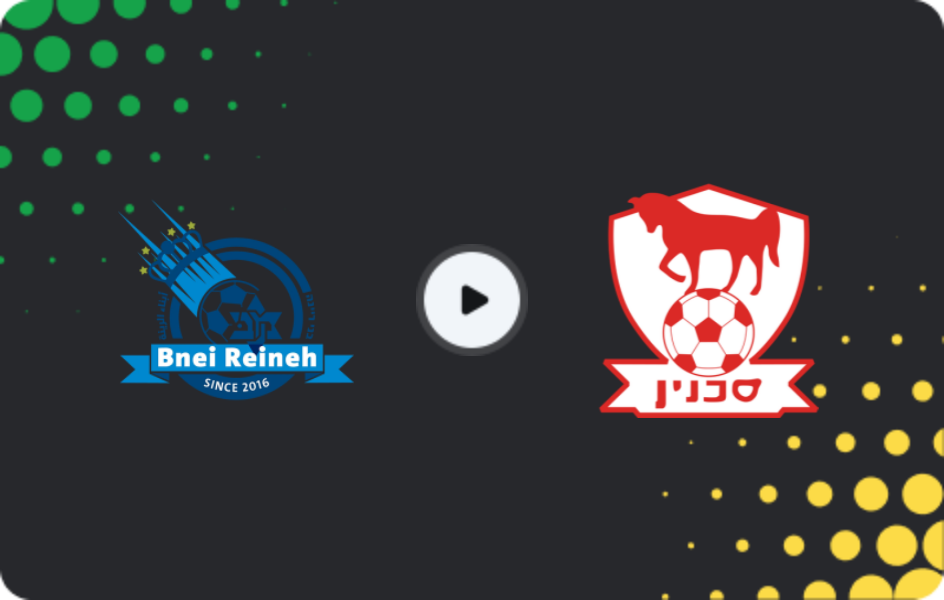 Where to watch Maccabi Bnei Raina — Bnei Sakhnin, Ligat Ha'al, 06.12.2025