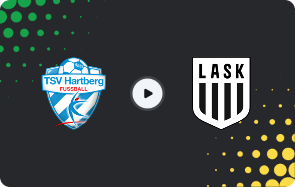 Where to watch TSV Hartberg — LASK, Bundesliga, 06.12.2025