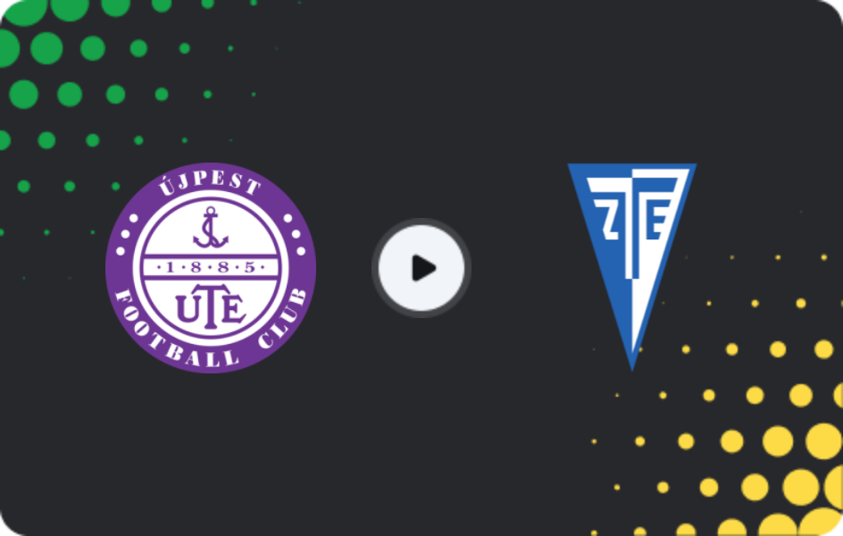 Where to watch Ujpest — Zalaegerszeg, NB I, 06.12.2025