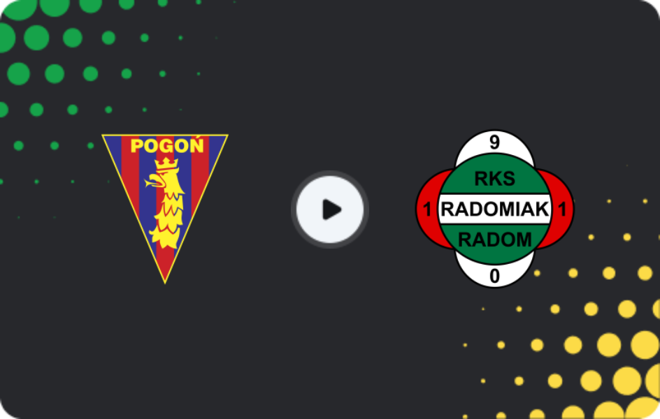 Where to watch Pogon Szczecin — Radomiak Radom, Ekstraklasa, 06.12.2025