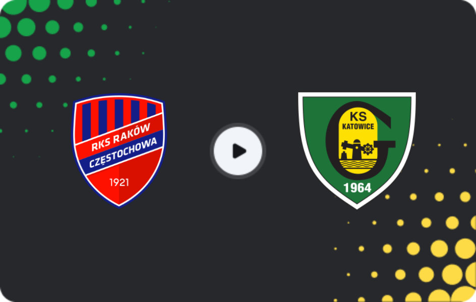 Where to watch Raków — GKS Katowice, Ekstraklasa, 06.12.2025