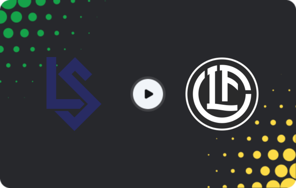 Where to watch Lausanne — Lugano, Super League, 07.12.2025