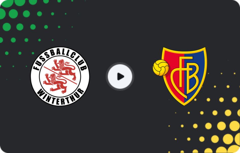 Where to watch Winterthur — Basel, Super League, 07.12.2025