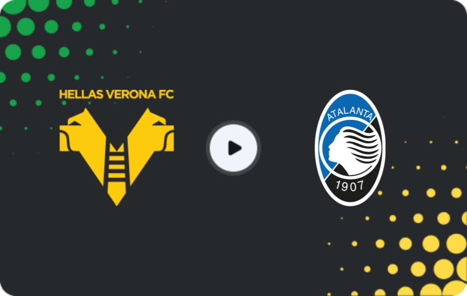 Where to watch Verona — Atalanta, Serie A, 06.12.2025