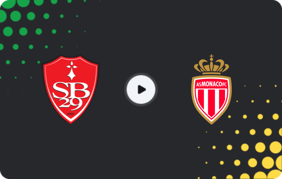 Where to watch Brest — Monaco, Ligue 1, 05.12.2025