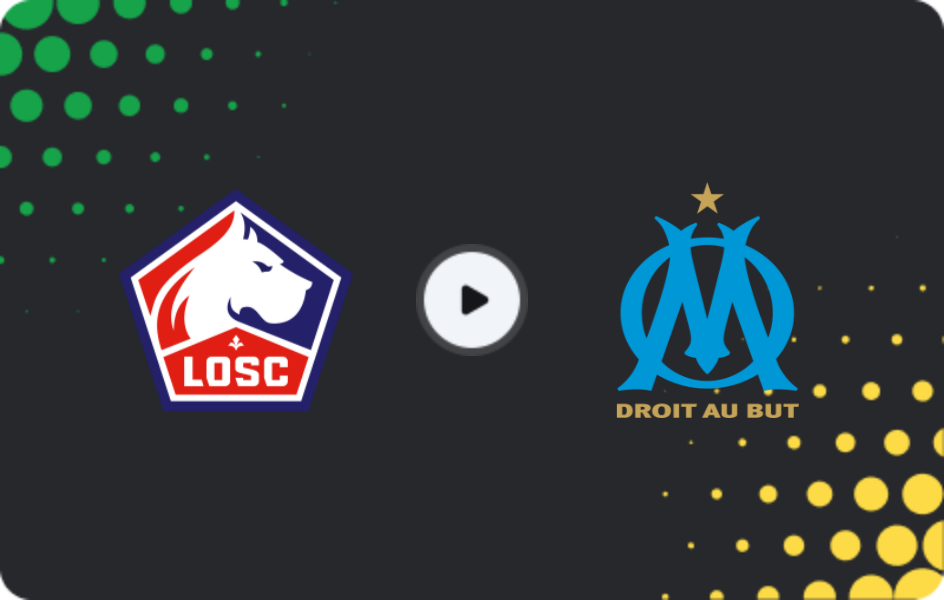 Where to watch Lille — Marseille, Ligue 1, 05.12.2025