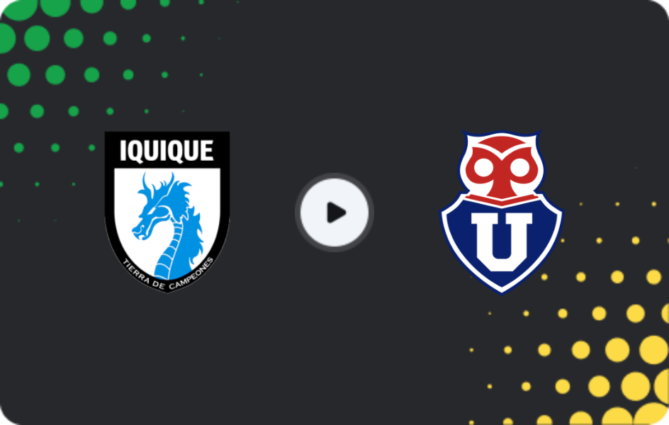 Where to watch Deportes Iquique — Universidad de Chile, Primera División, 06.12.2025
