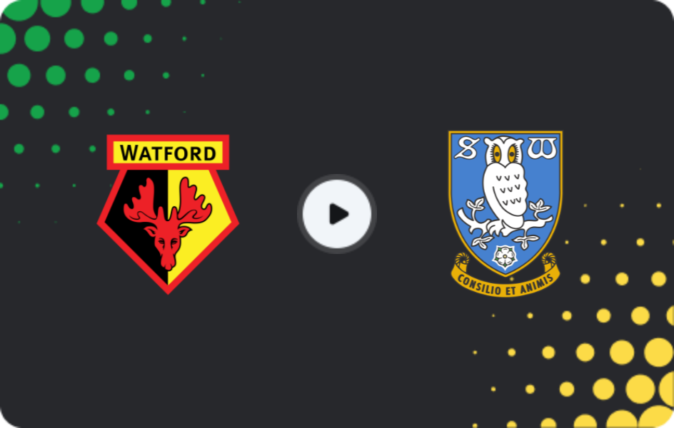 Where to watch Watford — Sheffield Wednesday, Championship, 09.12.2025