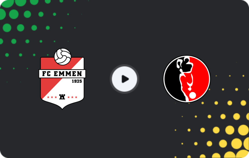 Where to watch Emmen — Helmond Sport, Eerste Divisie, 12.12.2025