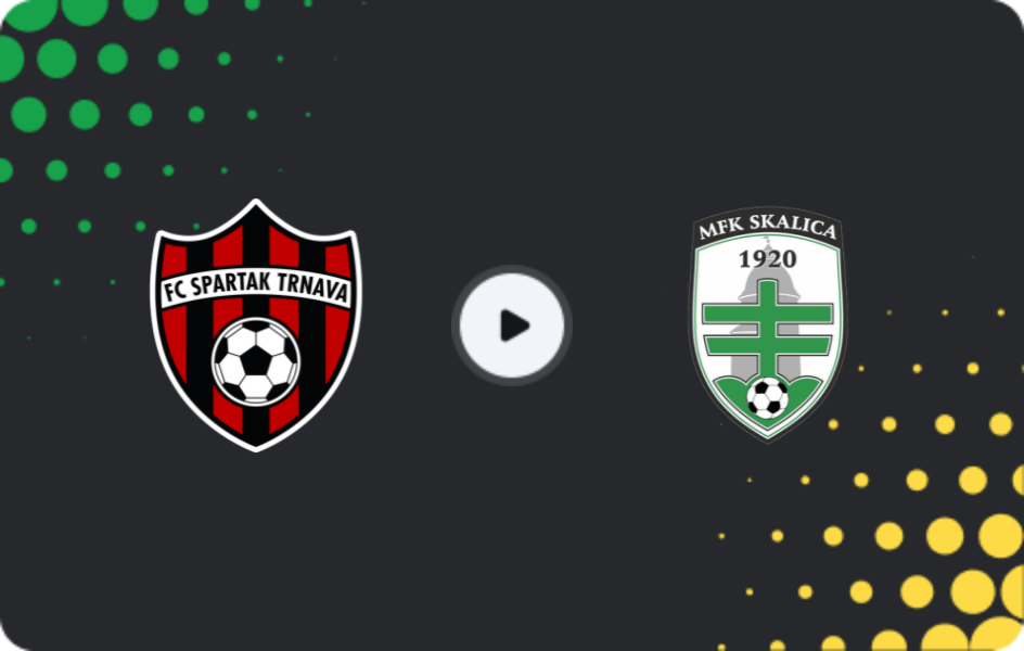 Where to watch Spartak Trnava — Skalica, Super Liga, 13.12.2025