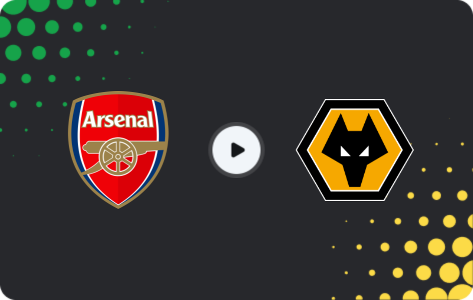 Where to watch Arsenal — Wolverhampton, Premier League, 13.12.2025