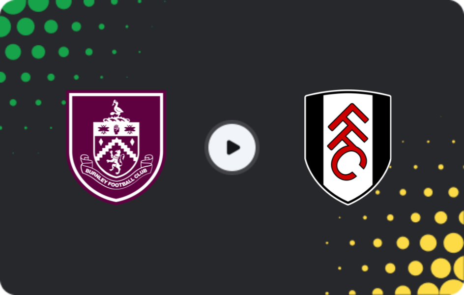 Where to watch Burnley — Fulham, Premier League, 13.12.2025