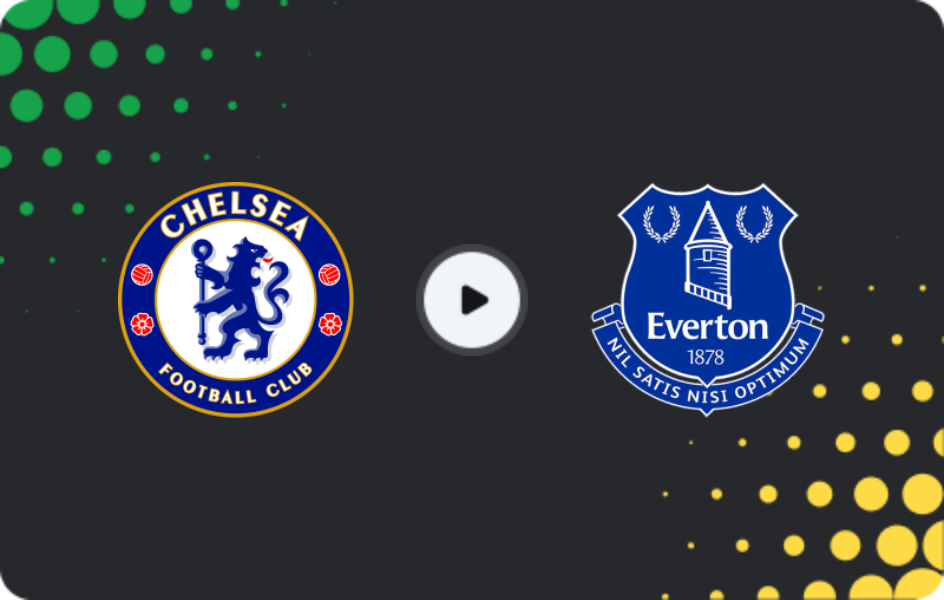 Where to watch Chelsea — Everton, Premier League, 13.12.2025