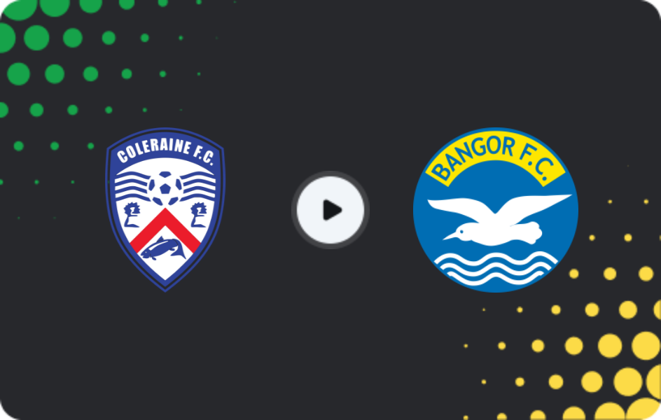 Where to watch Coleraine FC — Bangor, Premiership, 12.12.2025