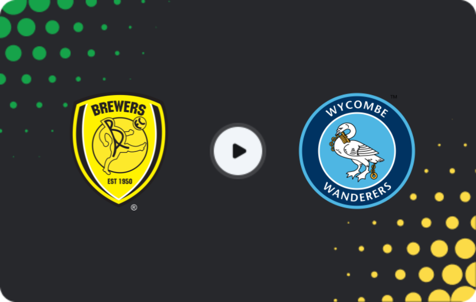 Where to watch Burton Albion — Wycombe, League One, 13.12.2025