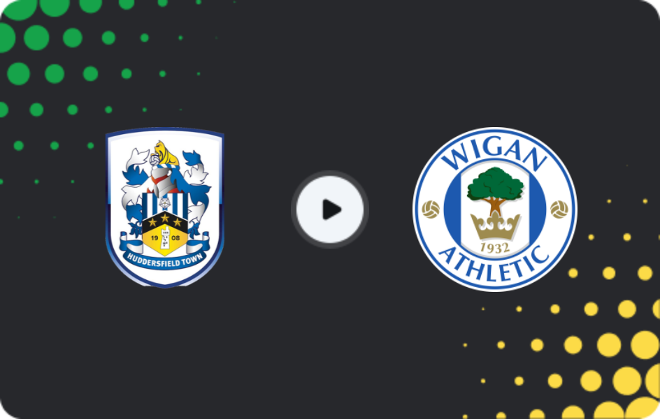 Where to watch Huddersfield — Wigan, League One, 13.12.2025
