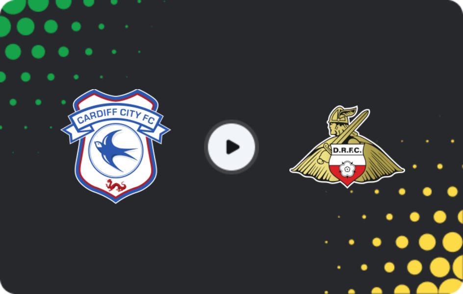Where to watch Cardiff City — Doncaster, League One, 13.12.2025