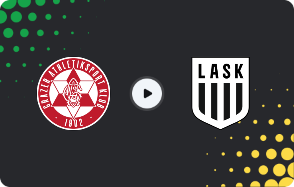 Where to watch Grazer AK — LASK, Bundesliga, 13.12.2025
