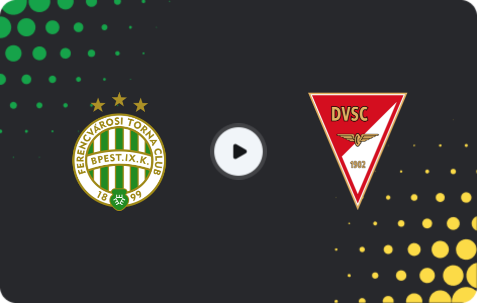 Where to watch Ferencvaros — Debrecen, NB I, 13.12.2025