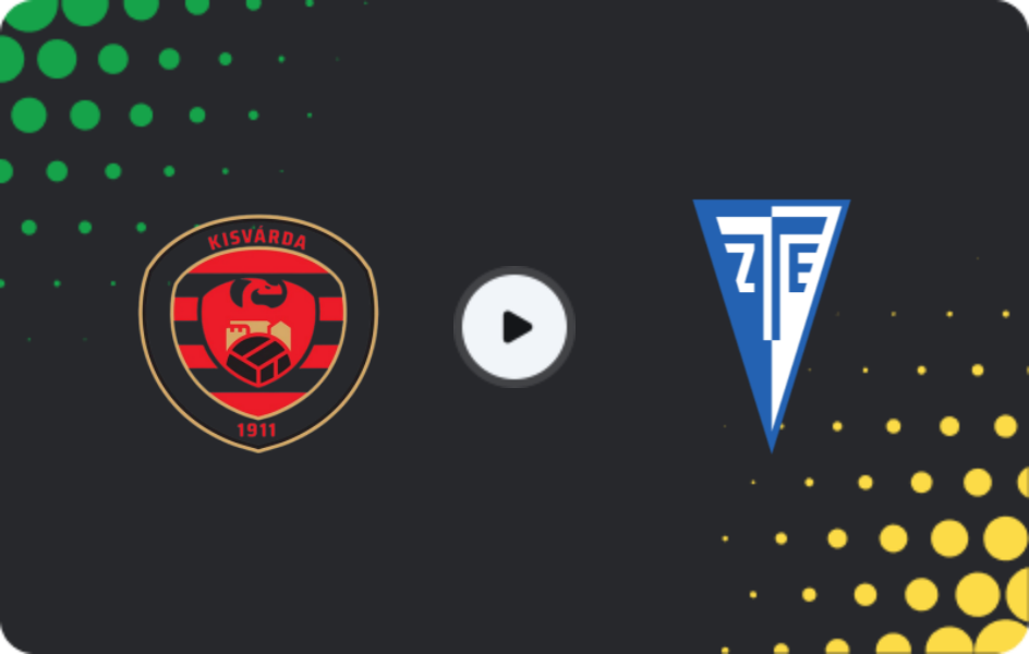 Where to watch Kisvarda — Zalaegerszeg, NB I, 13.12.2025