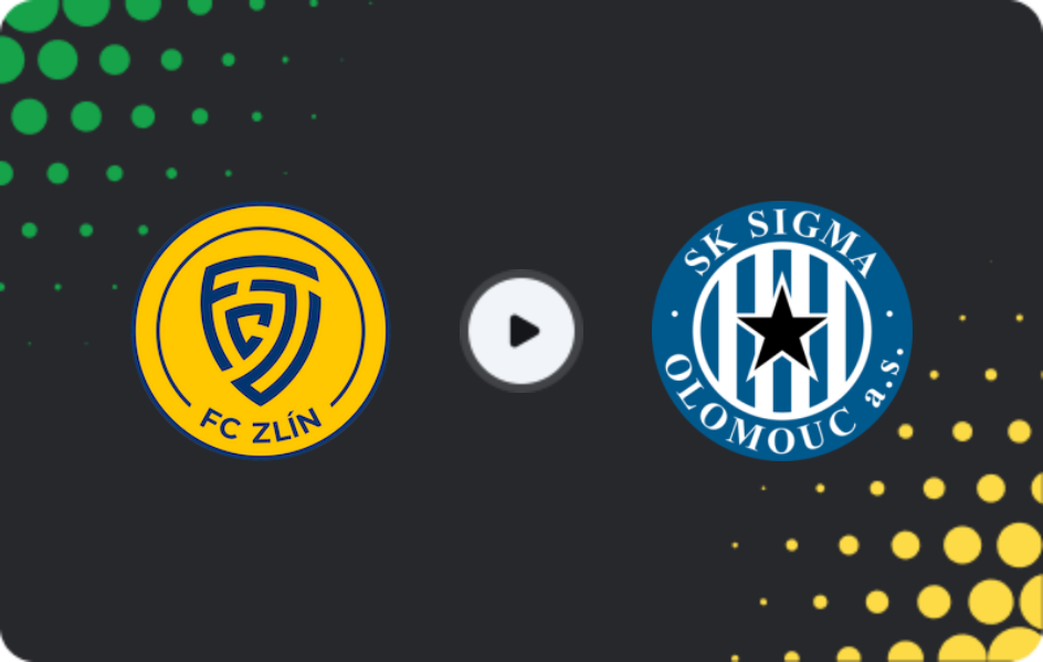 Where to watch Zlin — Sigma Olomouc, First Liga, 14.12.2025