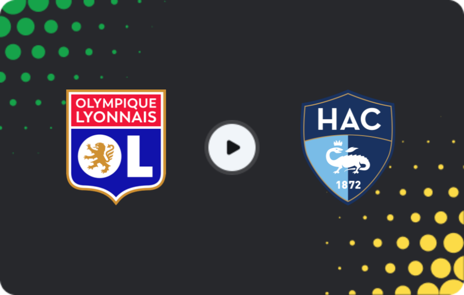 Where to watch Lyon — Le Havre, Ligue 1, 14.12.2025